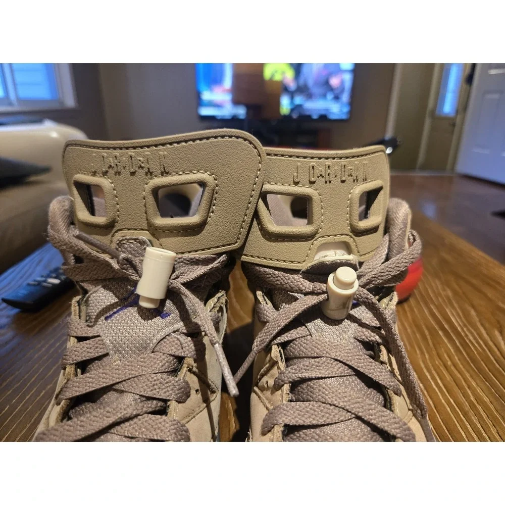 Air Jordan 6 Gore-Tex Brown Kelp FD1643-300 GS 6Y 7.5W Waterproof